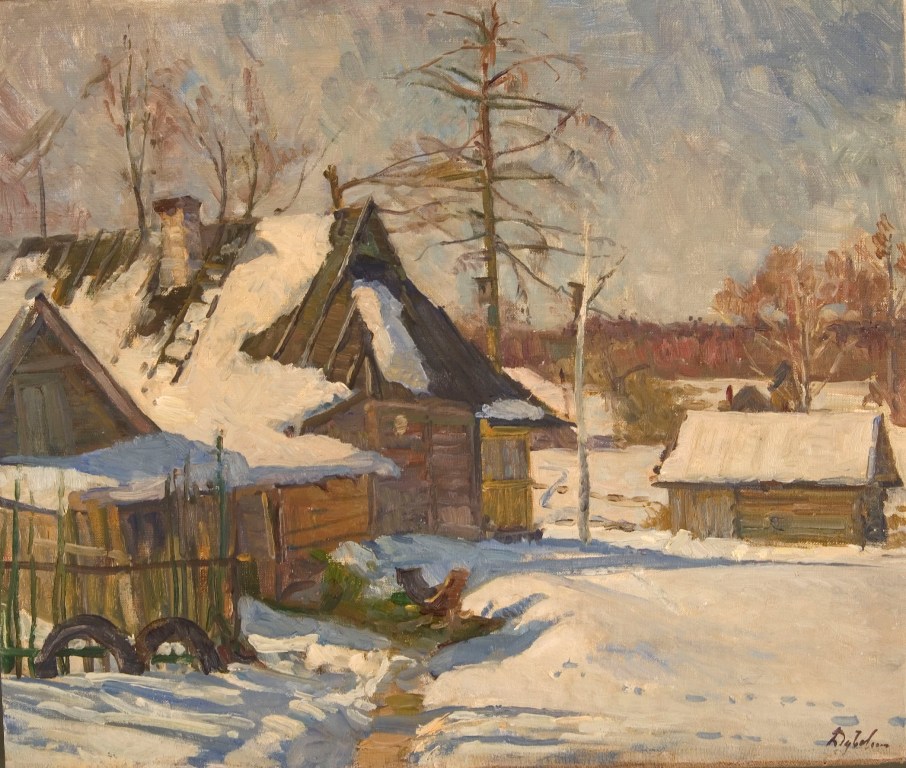 February, the End of Winter by Nikolai Dubovik